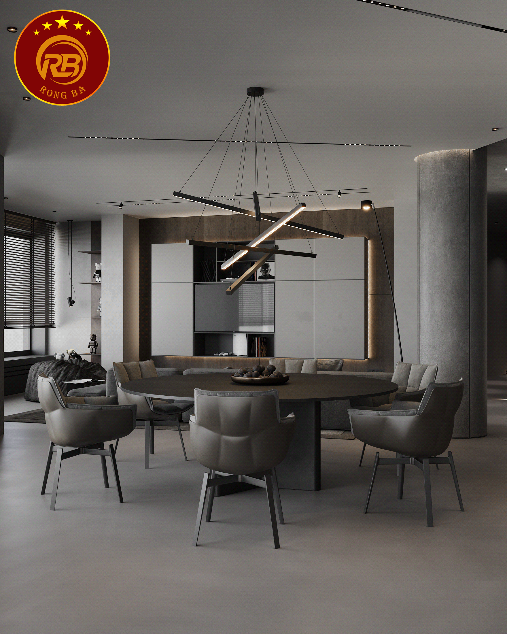 nội thất nhà bếp hiện đại 22