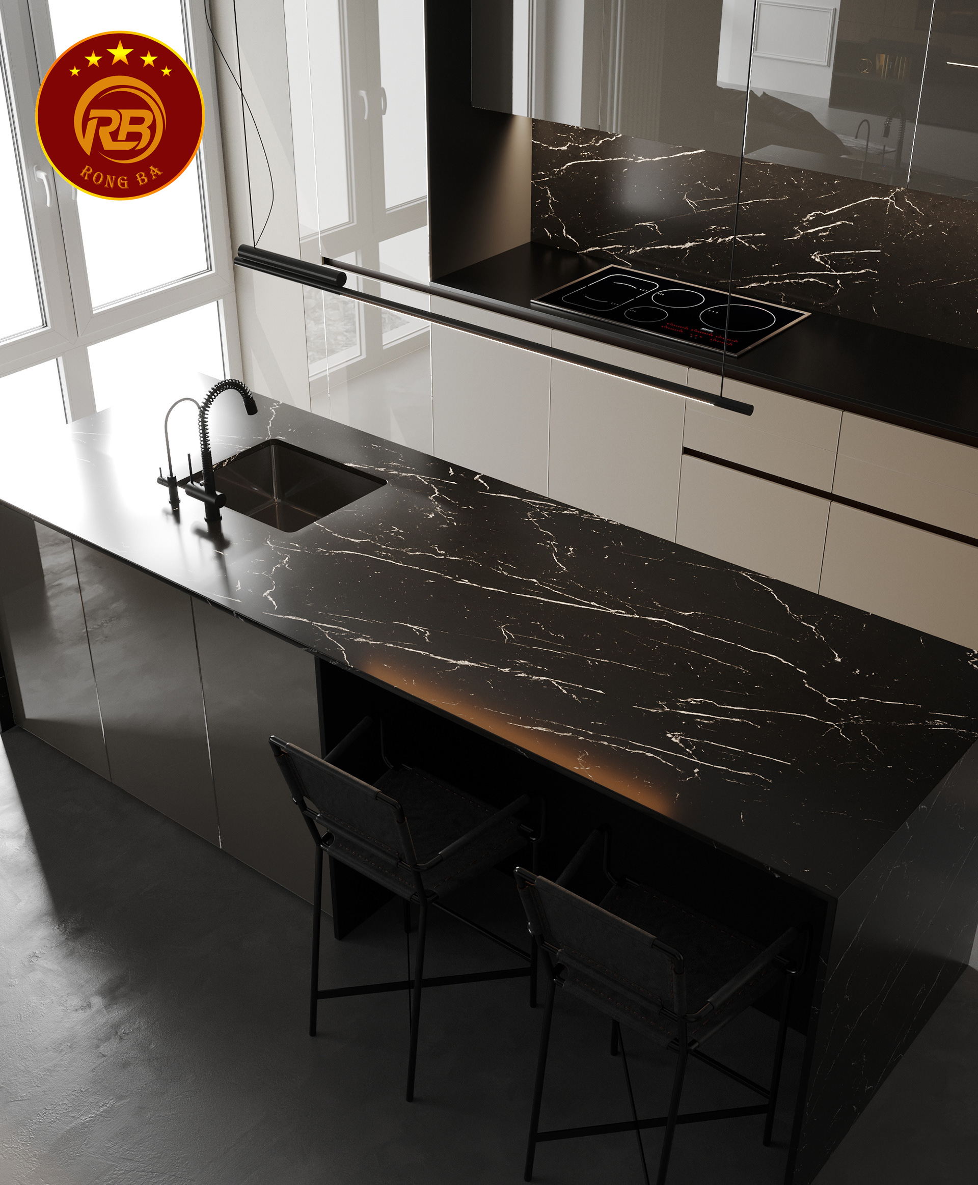 nội thất nhà bếp hiện đại 23