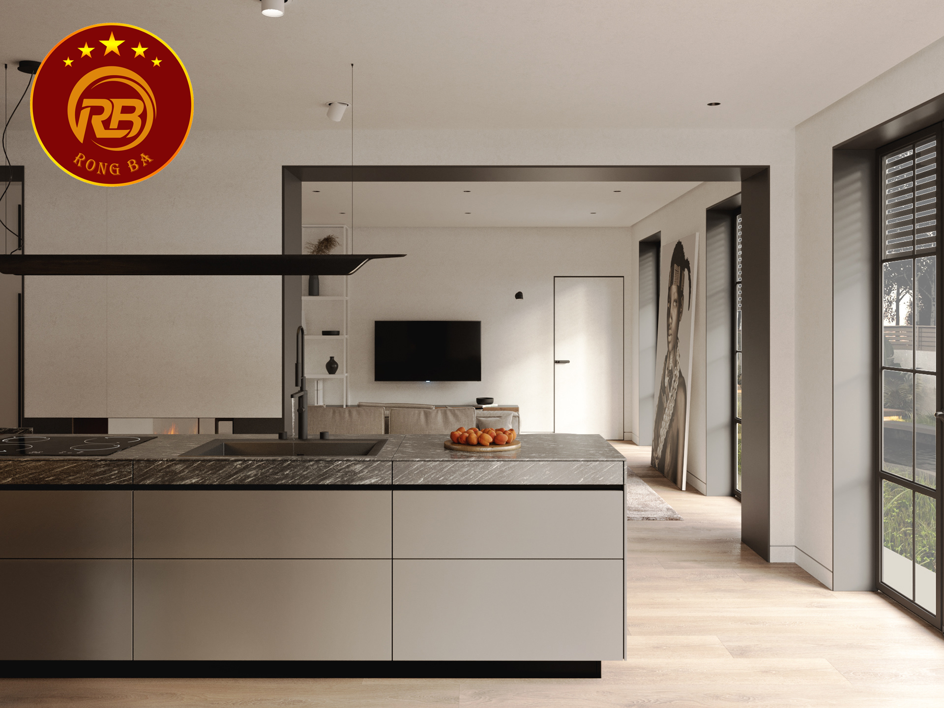 nội thất nhà bếp hiện đại 28
