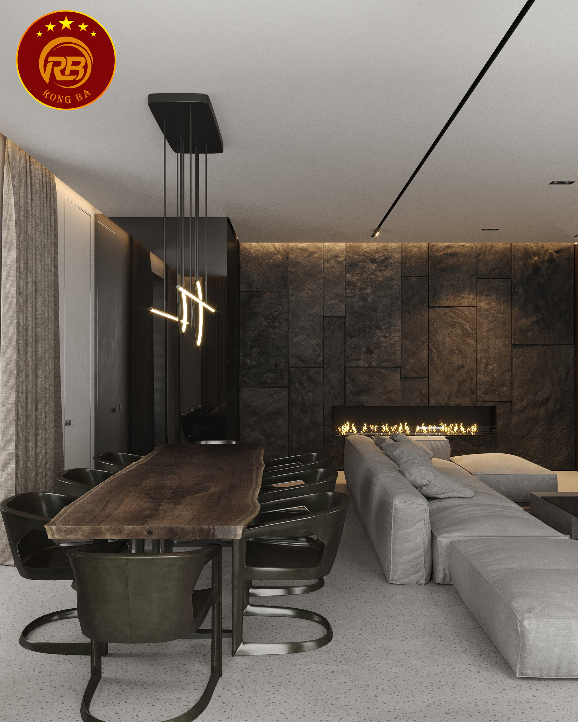 nội thất nhà bếp hiện đại 29