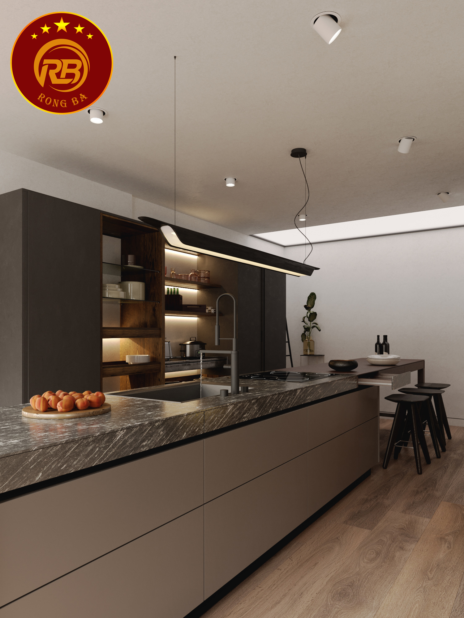 nội thất nhà bếp hiện đại 31