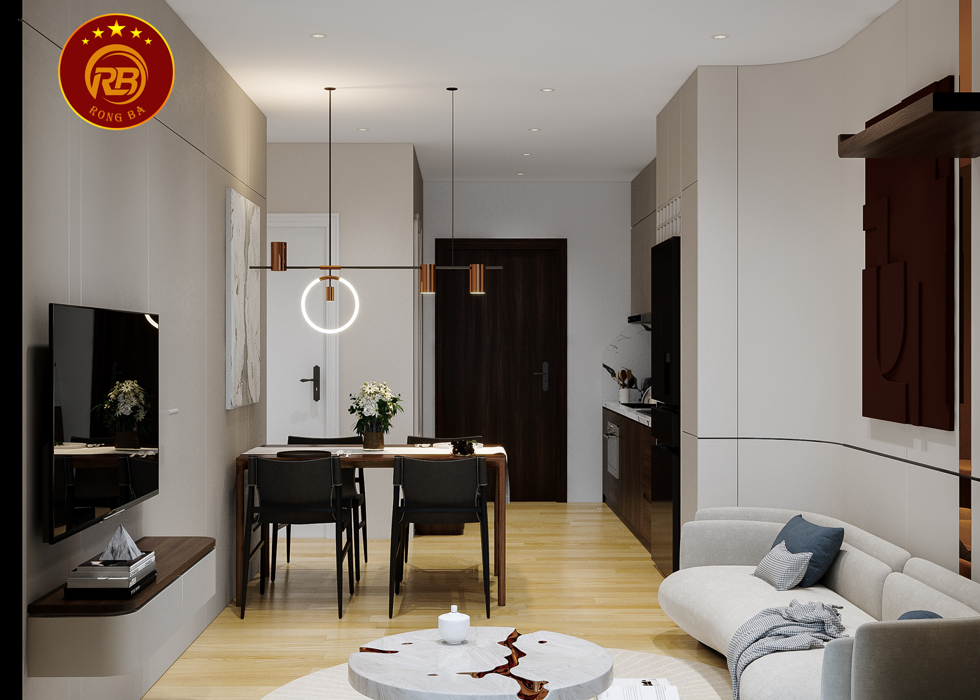 nội thất nhà bếp hiện đại 5