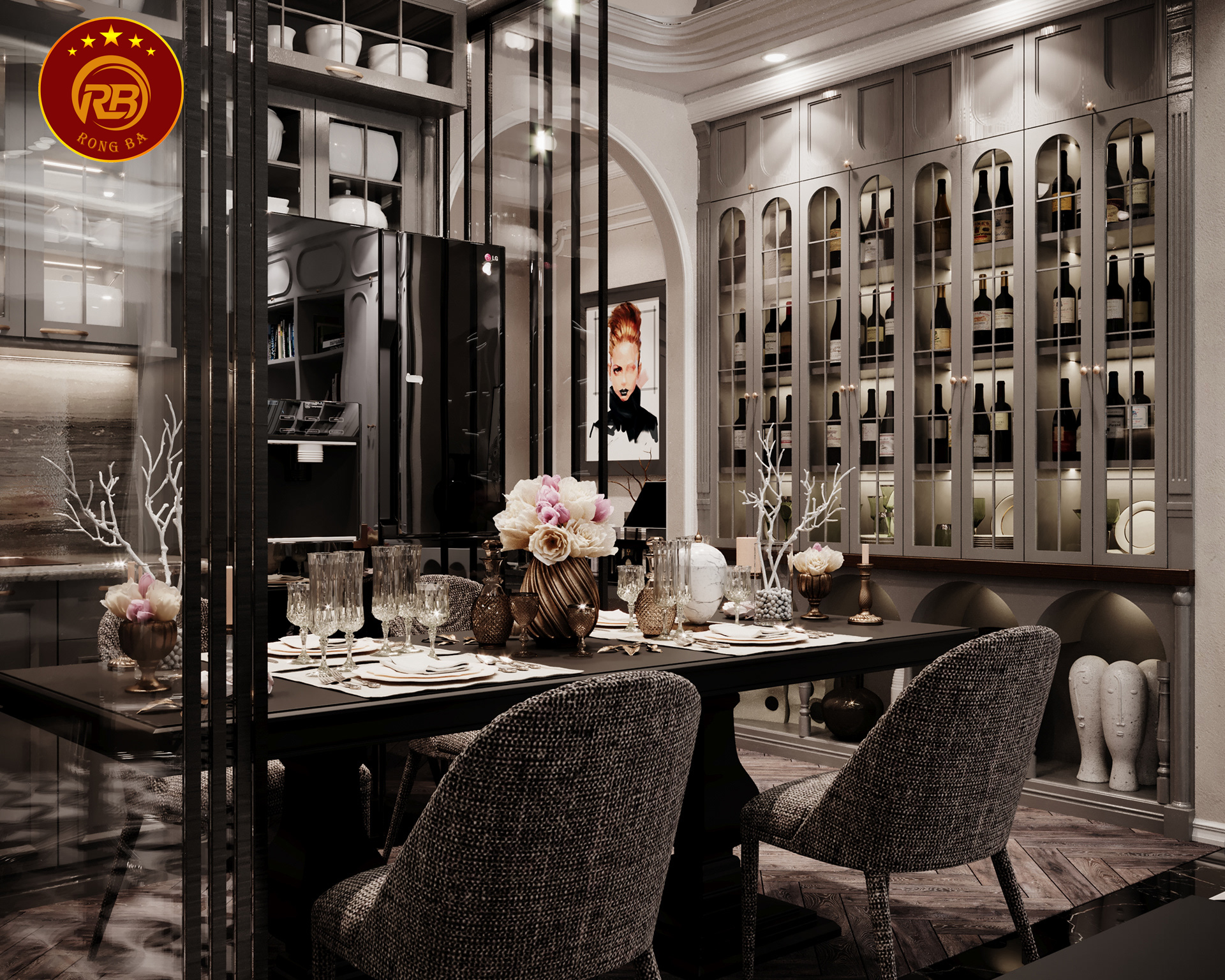 nội thất nhà bếp hiện đại 6