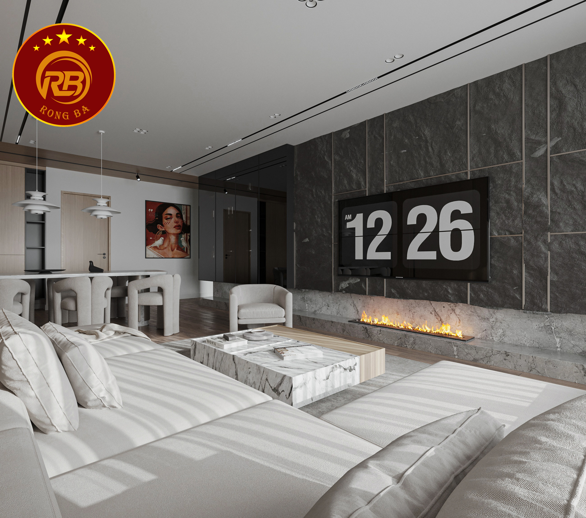 thiết kế nội thất nhà 32