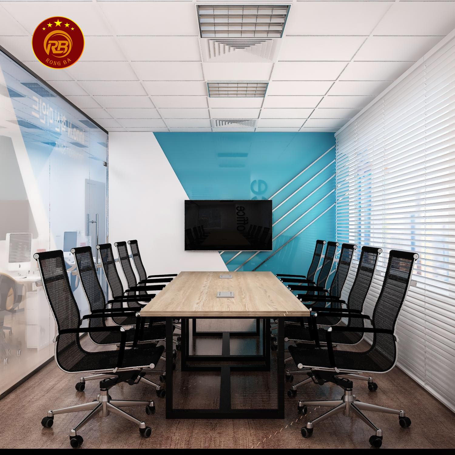thiết kế nội thất văn phòng 2