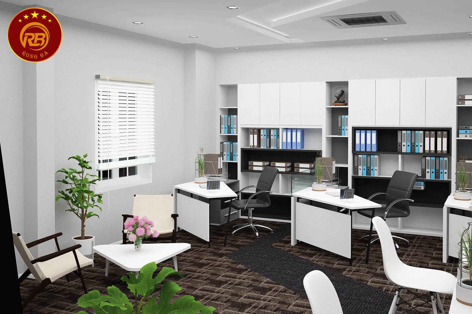thiết kế nội thất văn phòng 21