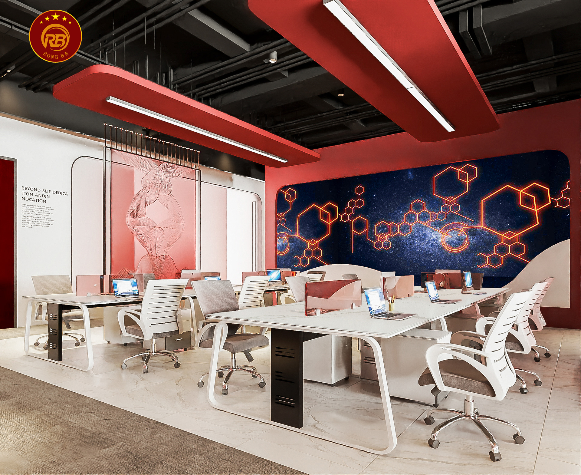 thiết kế nội thất văn phòng 25
