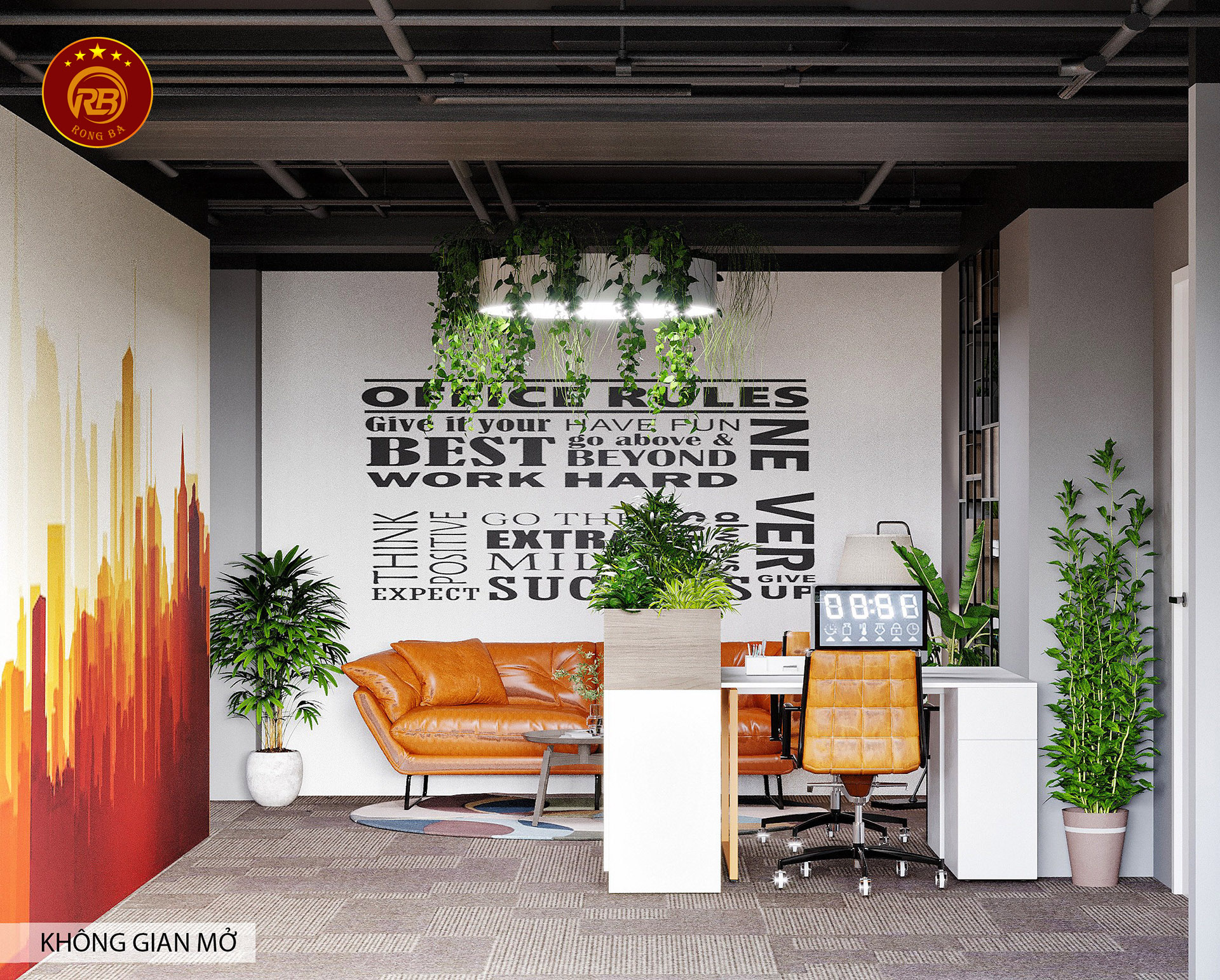 thiết kế nội thất văn phòng 6