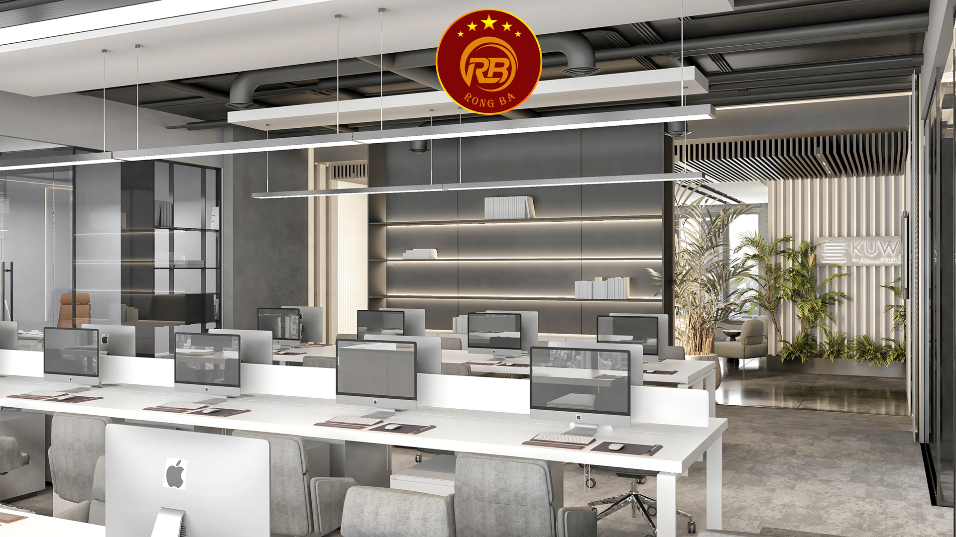 thiết kế nội thất văn phòng hiện đại 11