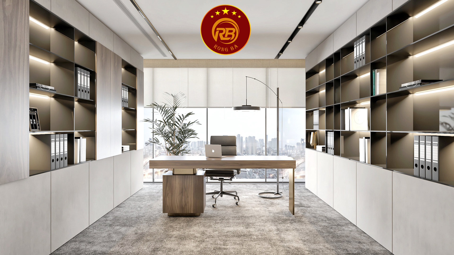 thiết kế nội thất văn phòng hiện đại 12