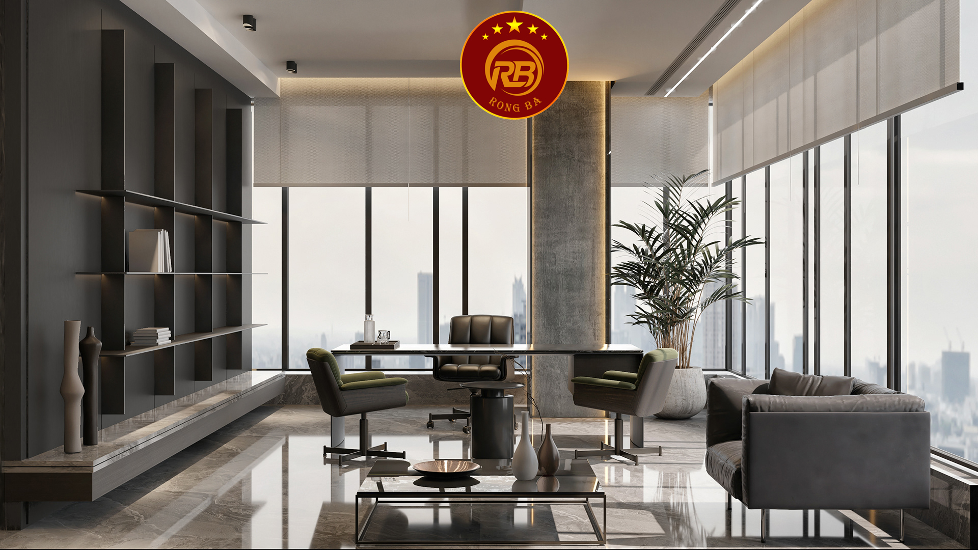 thiết kế nội thất văn phòng hiện đại 15
