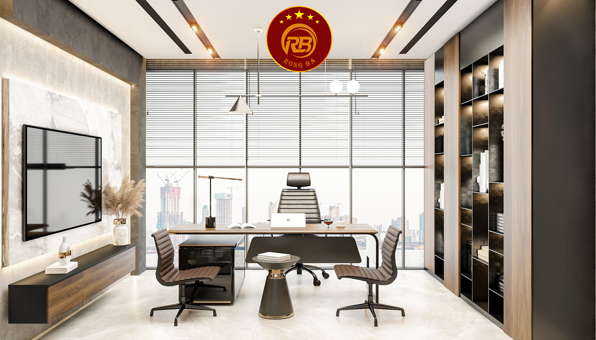 thiết kế nội thất văn phòng hiện đại 18