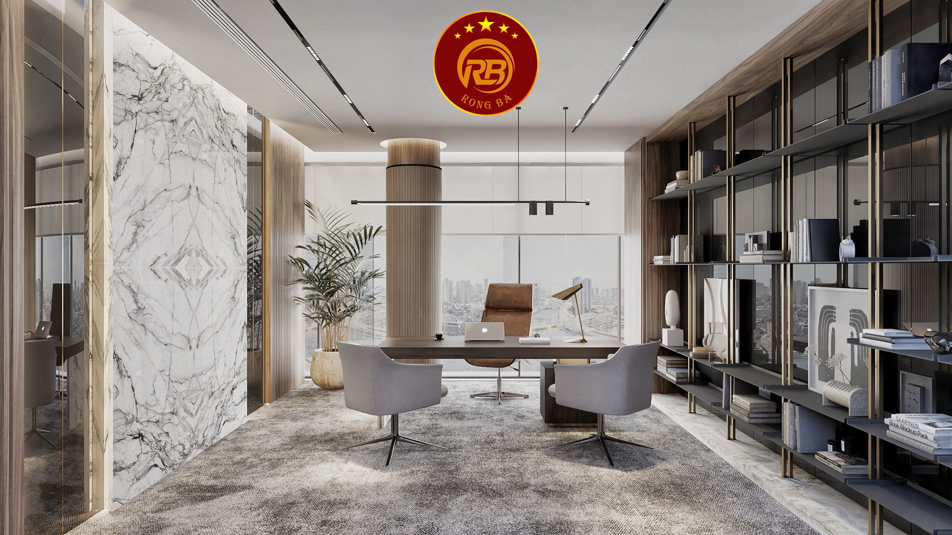 thiết kế nội thất văn phòng hiện đại 20