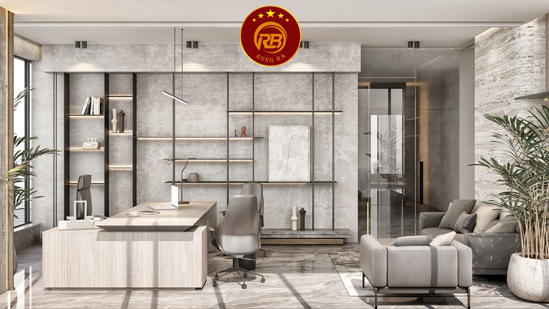 thiết kế nội thất văn phòng hiện đại 25