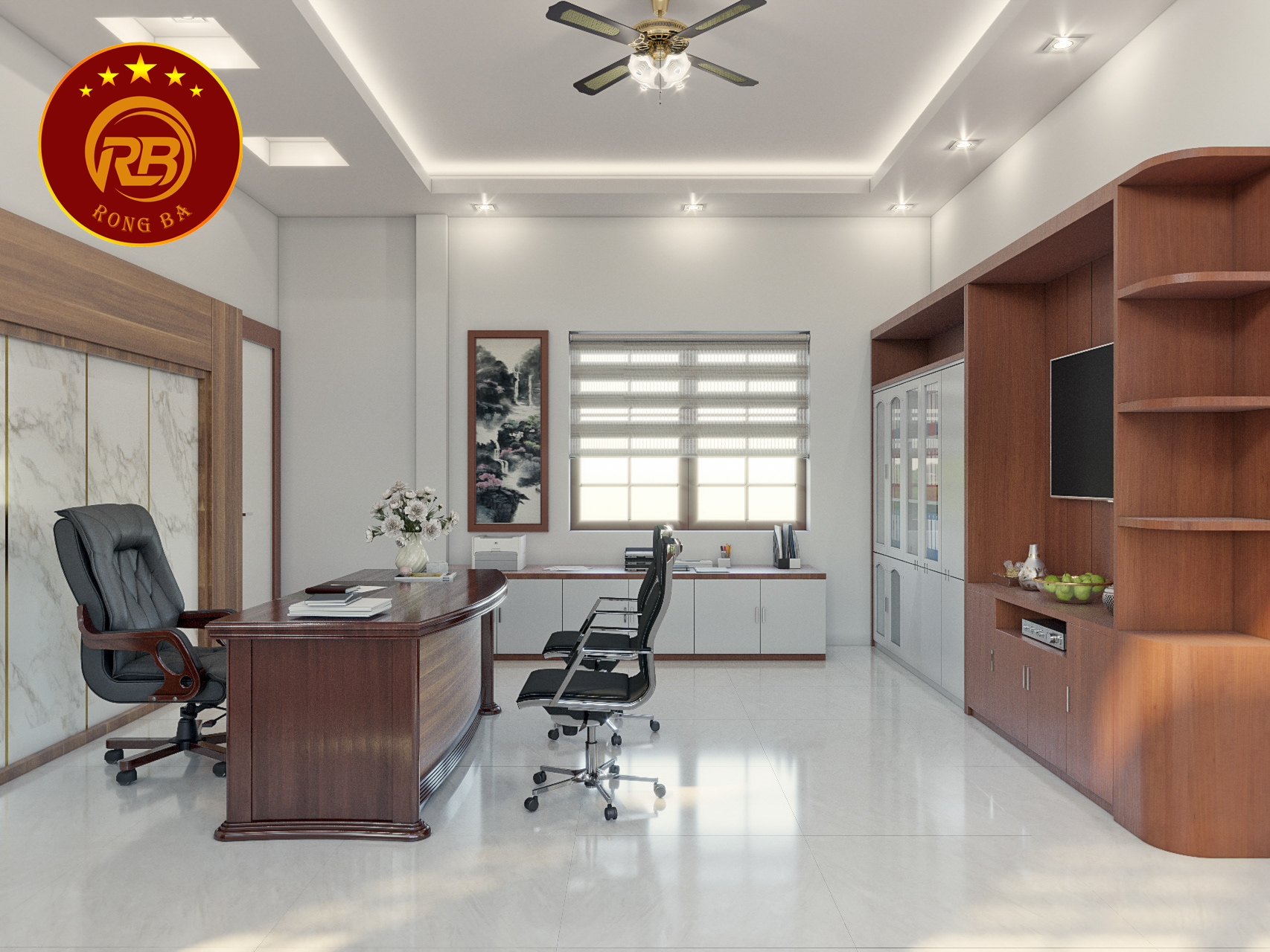 thiết kế nội thất văn phòng hiện đại 33