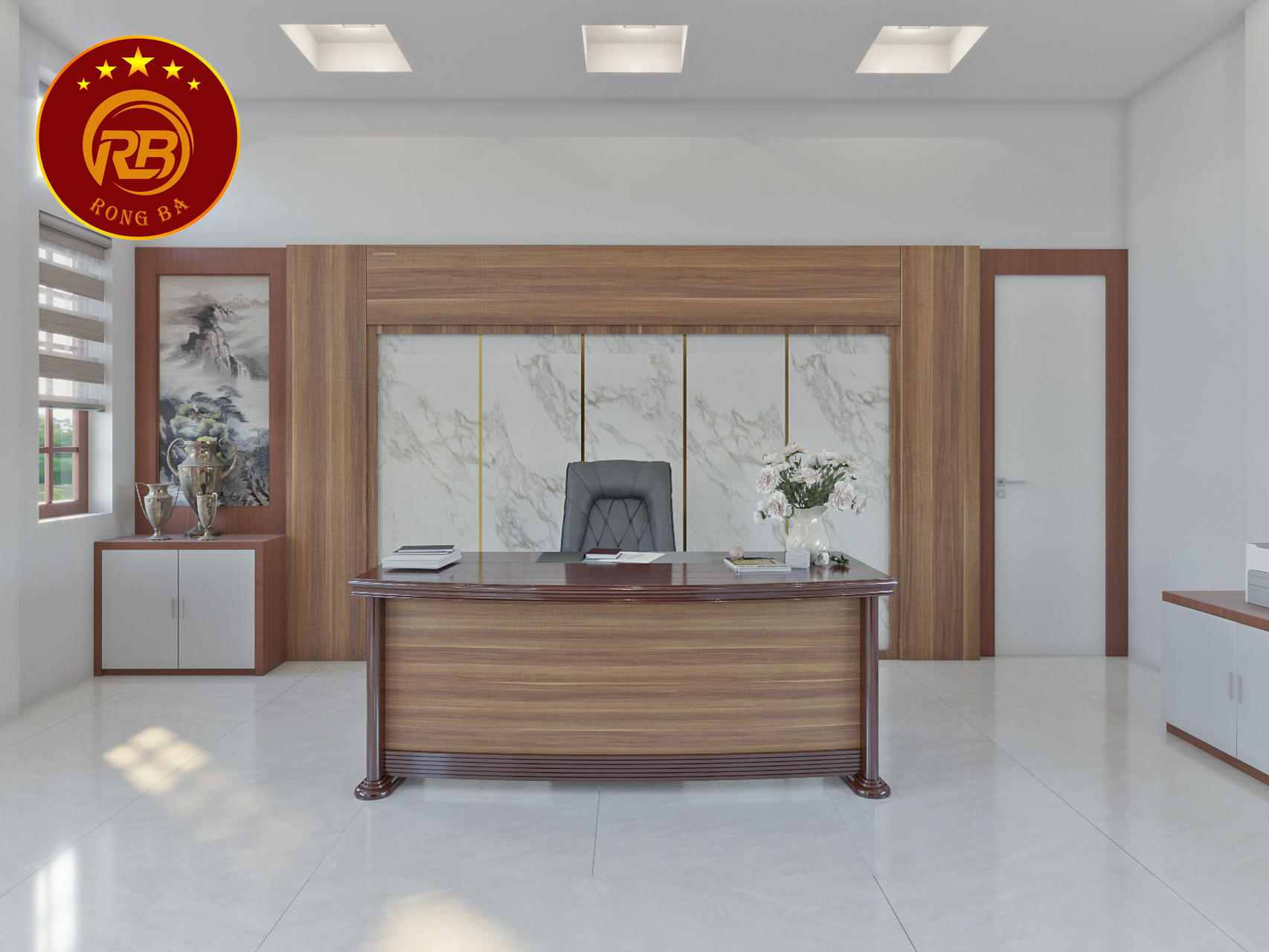 thiết kế nội thất văn phòng hiện đại 34
