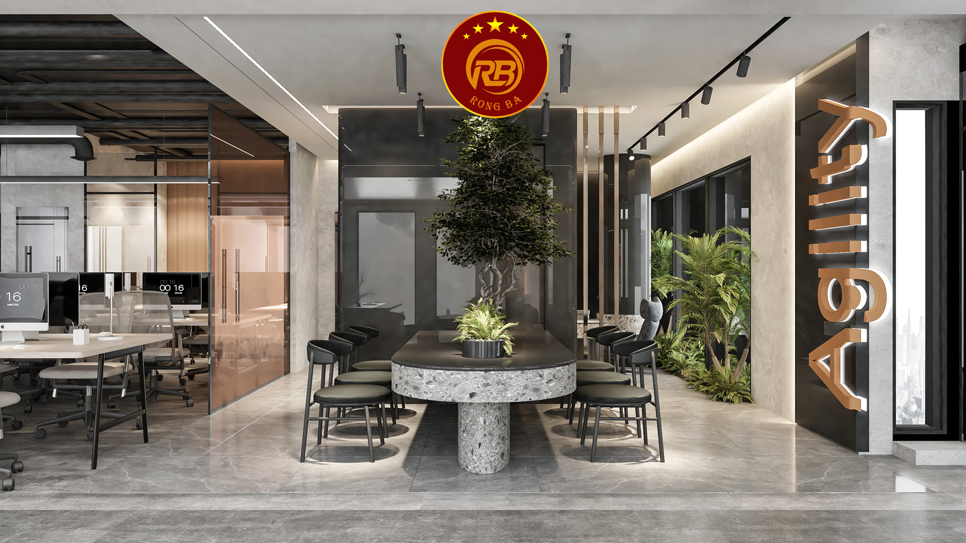 thiết kế nội thất văn phòng hiện đại 43