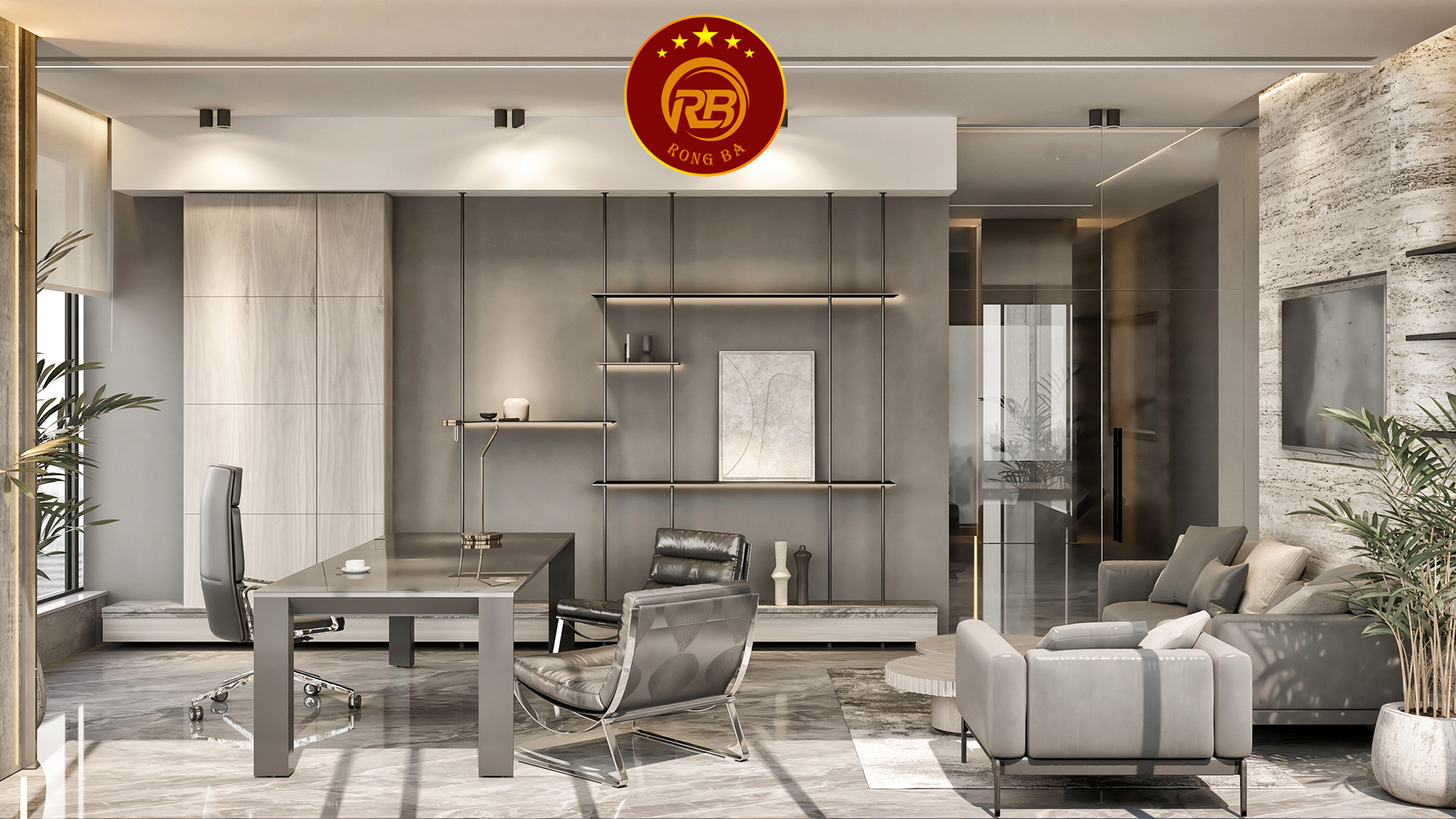 thiết kế nội thất văn phòng hiện đại 45