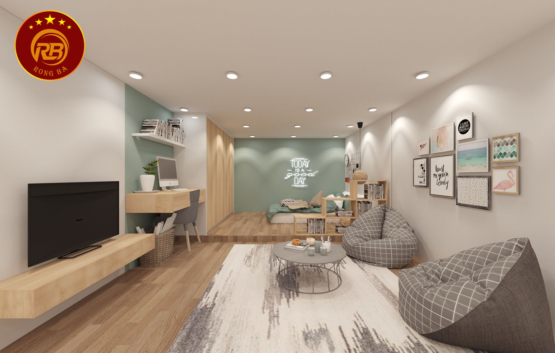 nội thất gỗ công nghiệp giá rẻ 8