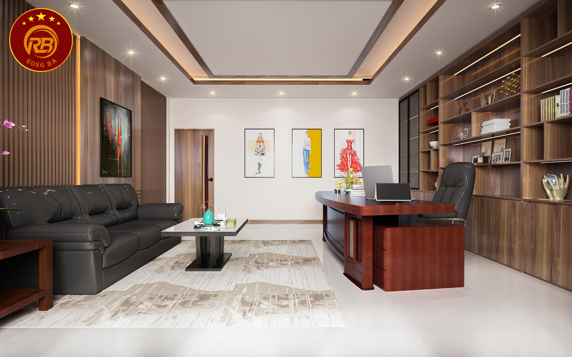 thiết kế nội thất văn phòng 12