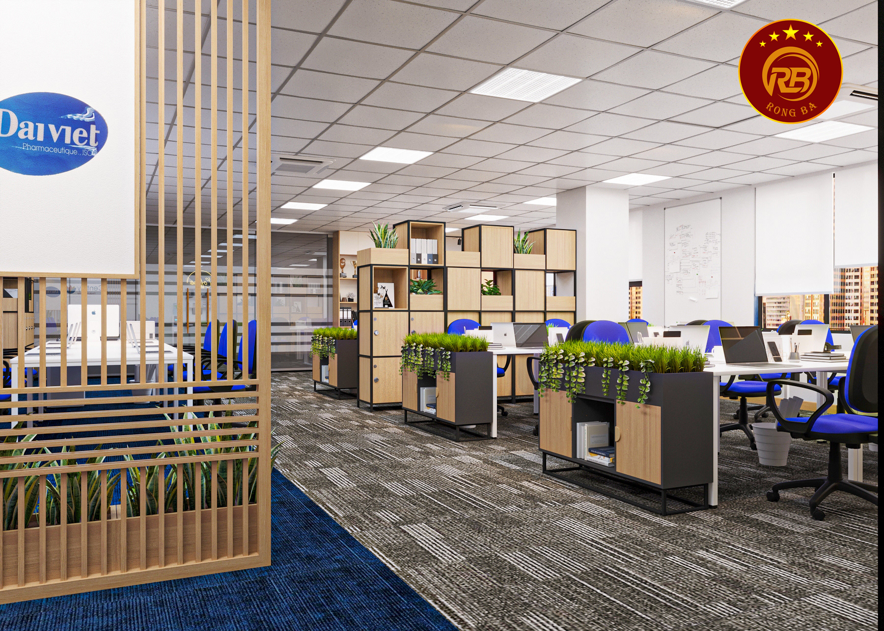 thiết kế nội thất văn phòng 8