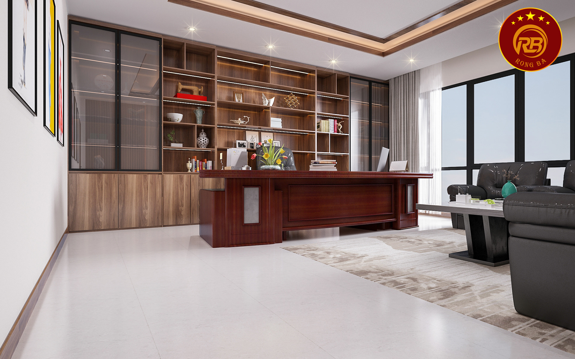 thiết kế nội thất văn phòng