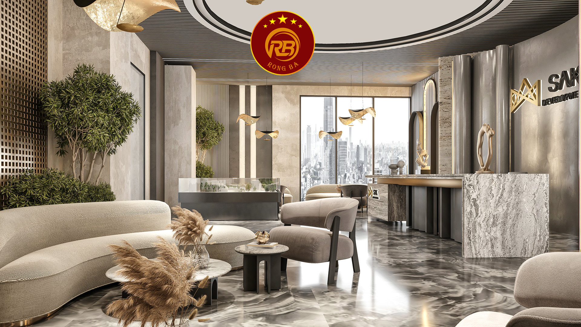 trang trí nội thất văn phòng 4