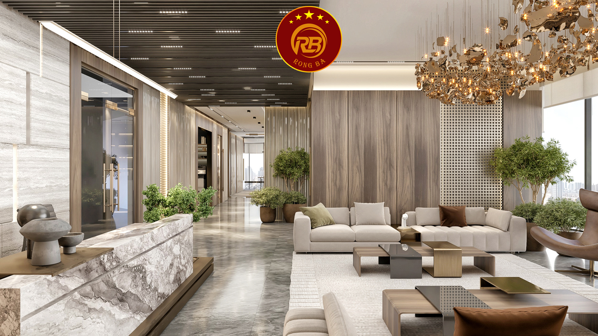 dự toán nội thất văn phòng 6
