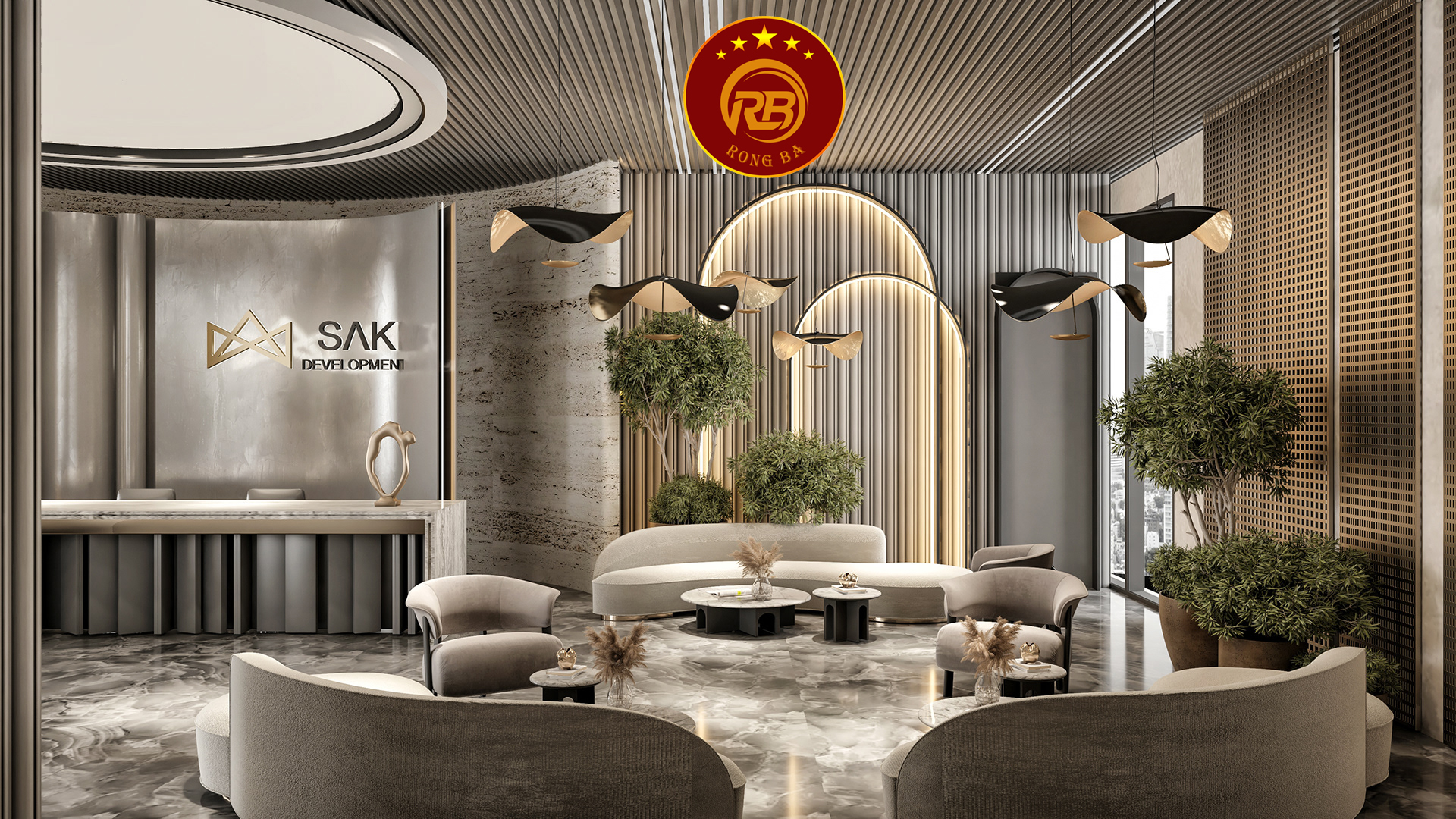 nhà thầu nội thất văn phòng 2