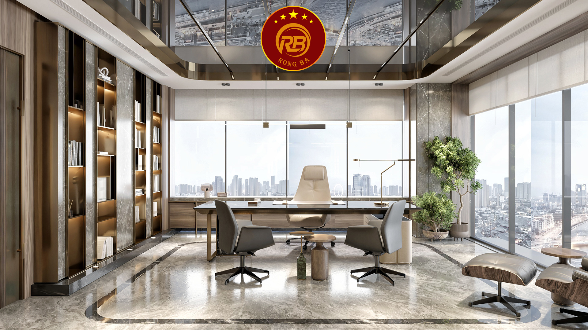 nhà thầu nội thất văn phòng 4