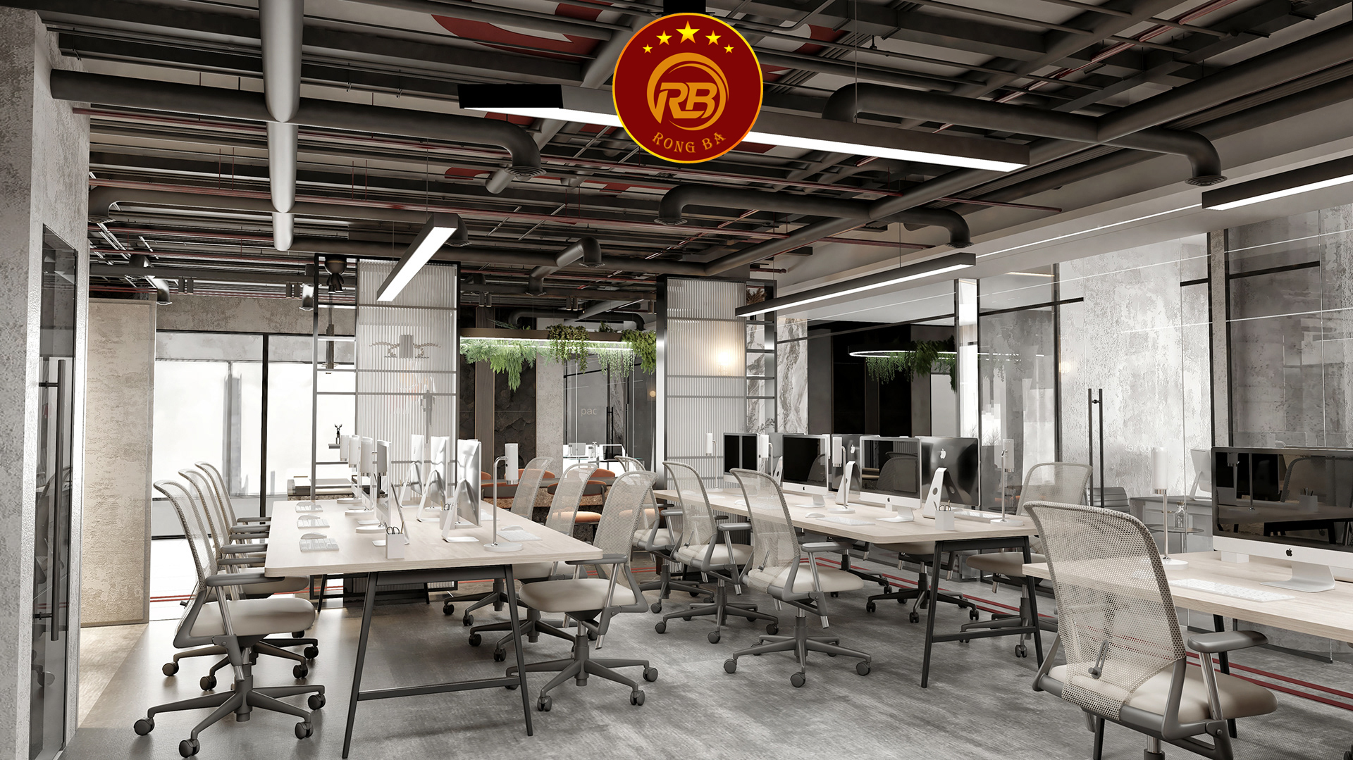 thiết kế nội thất văn phòng chung cư 4
