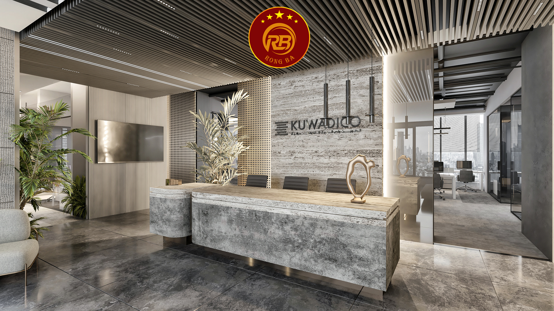 thiết kế nội thất văn phòng chung cư 8