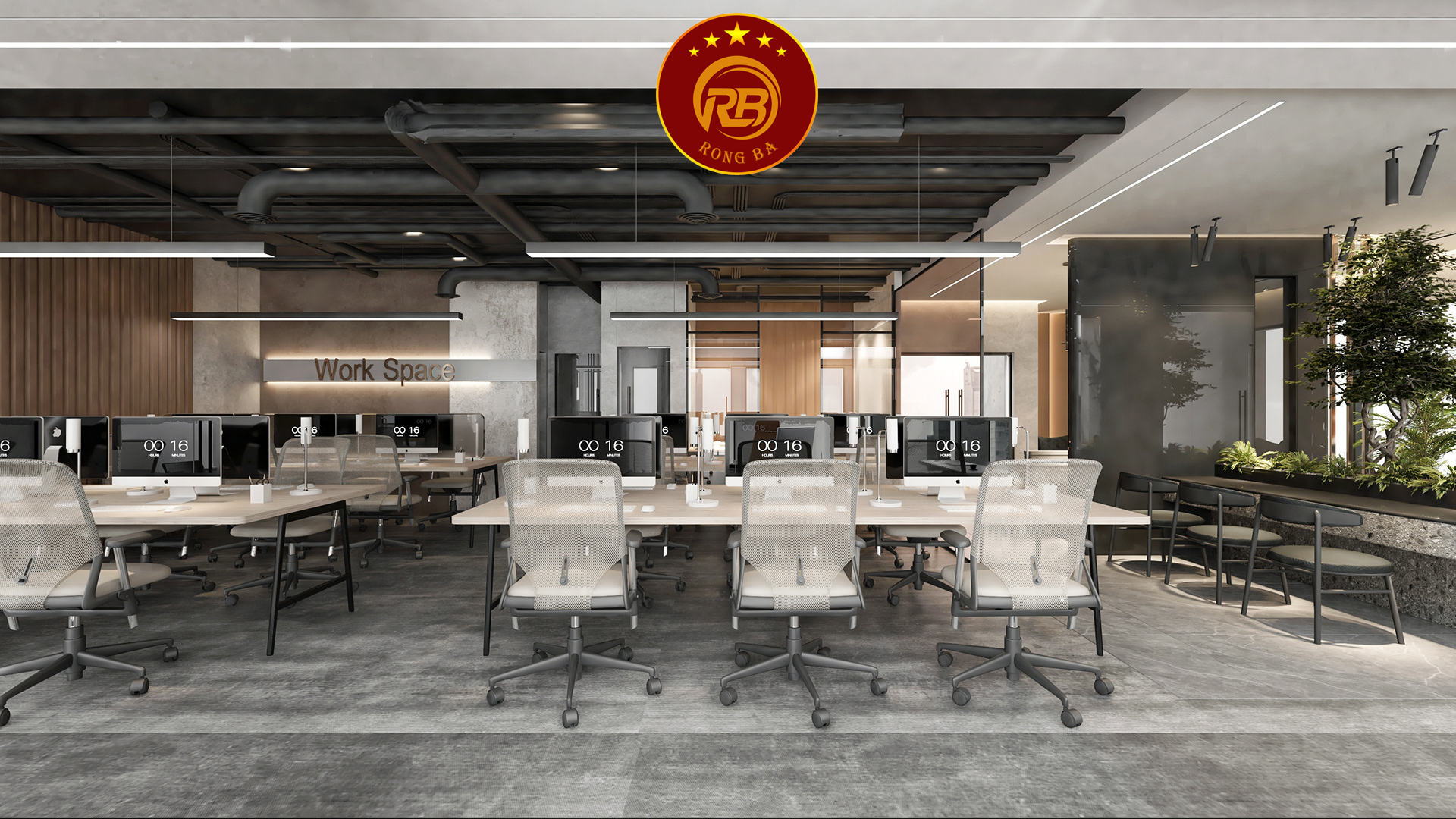 thiết kế nội thất văn phòng chung cư 9