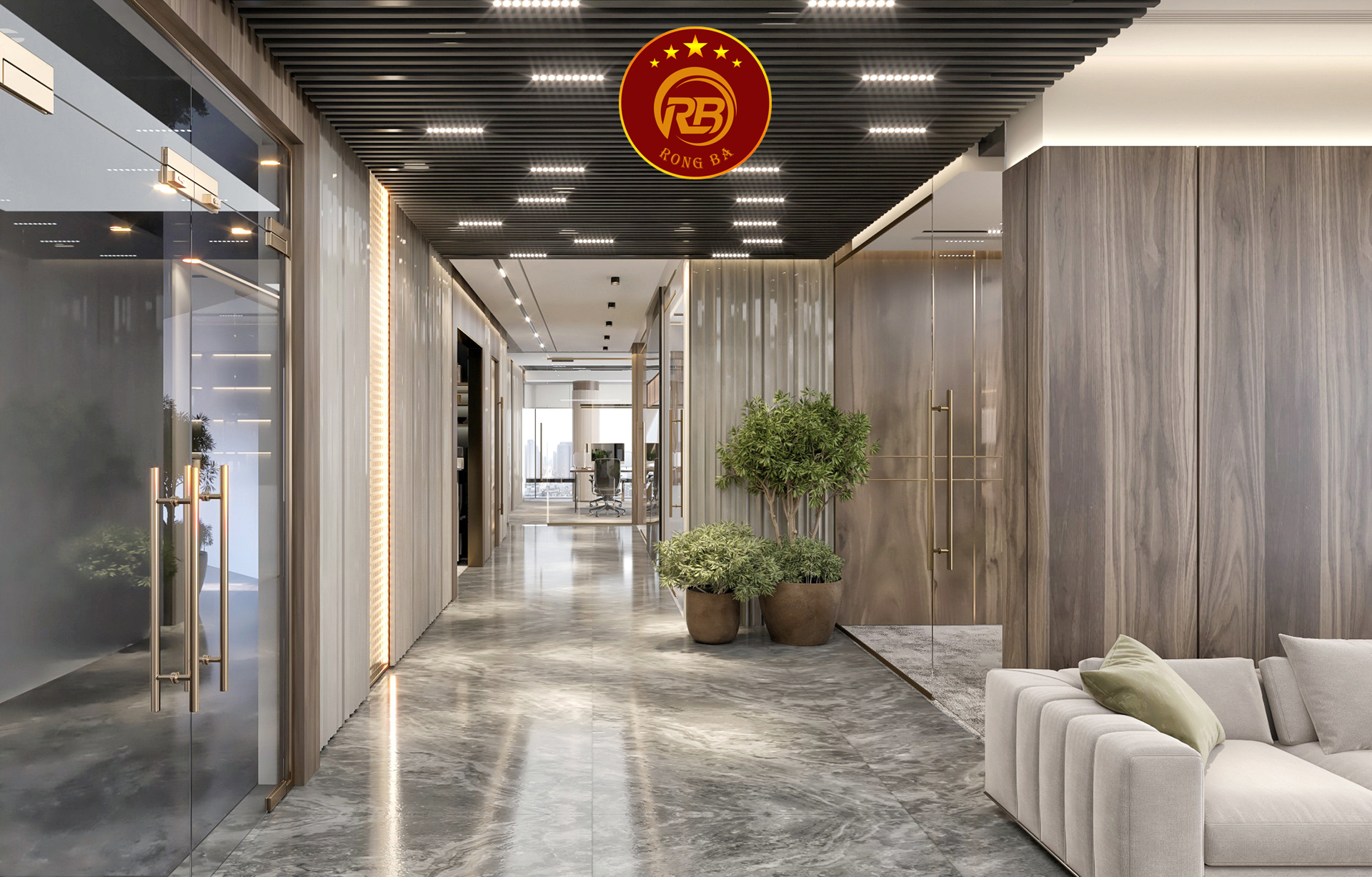 thiết kế nội thất văn phòng nhỏ 4
