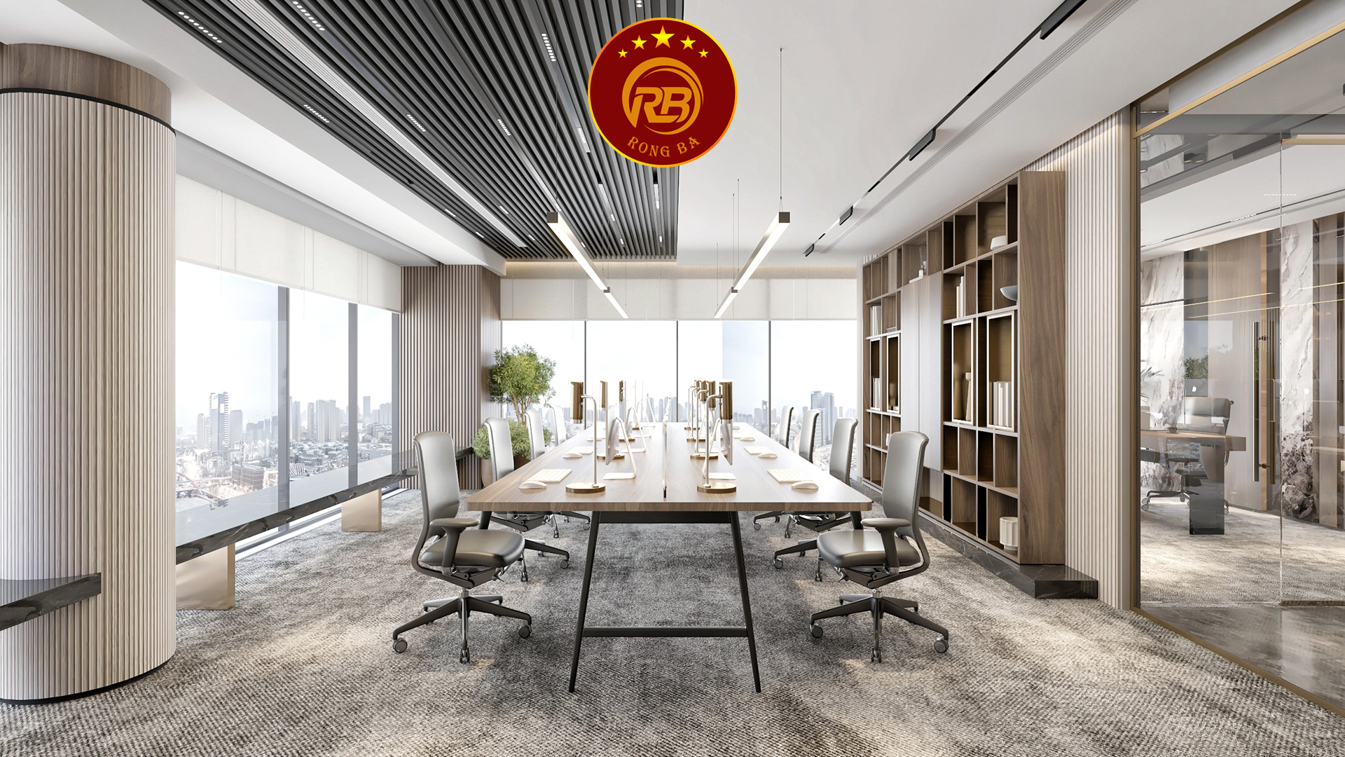 thiết kế nội thất văn phòng nhỏ 5