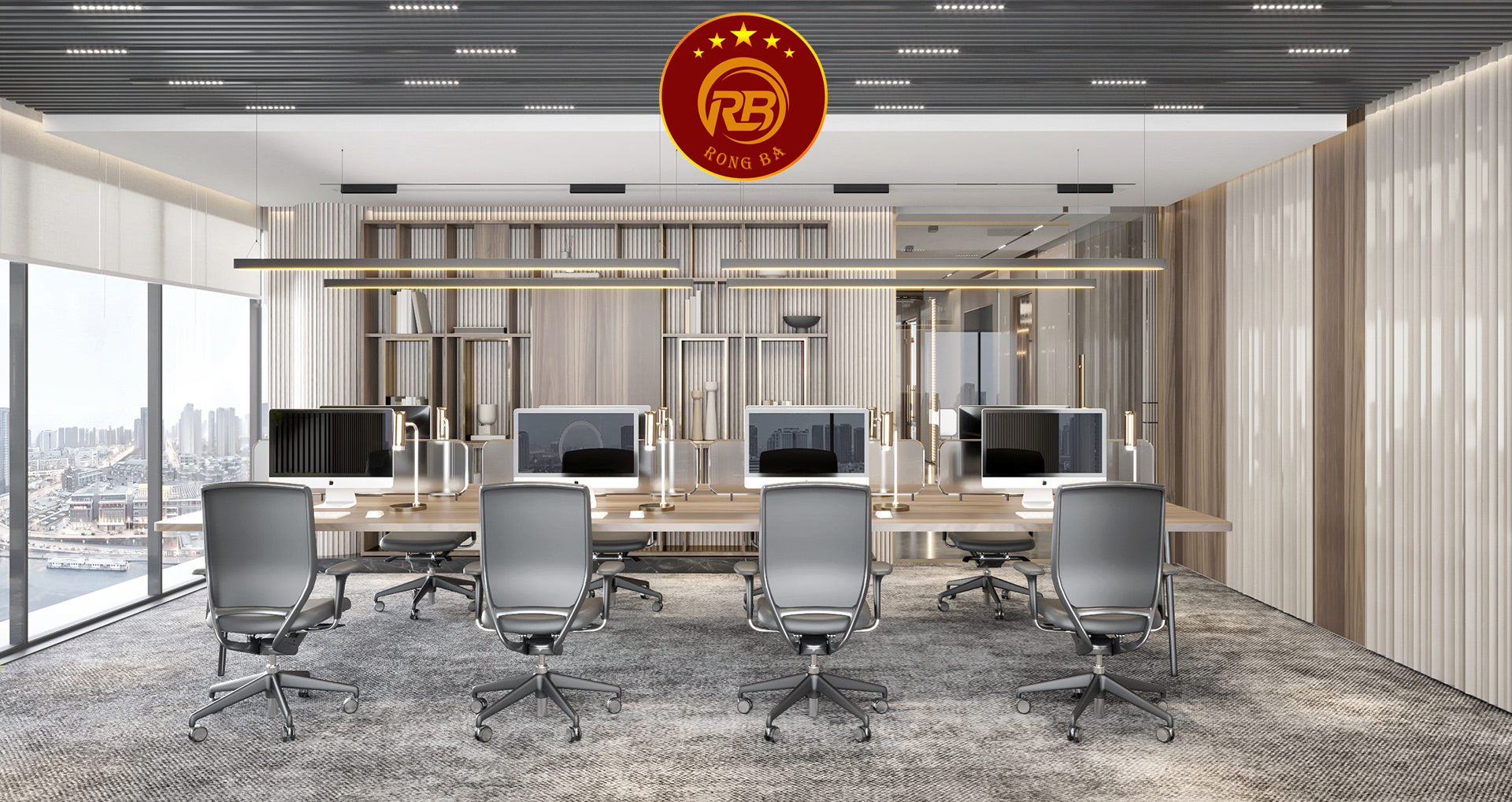 thiết kế nội thất văn phòng nhỏ 7