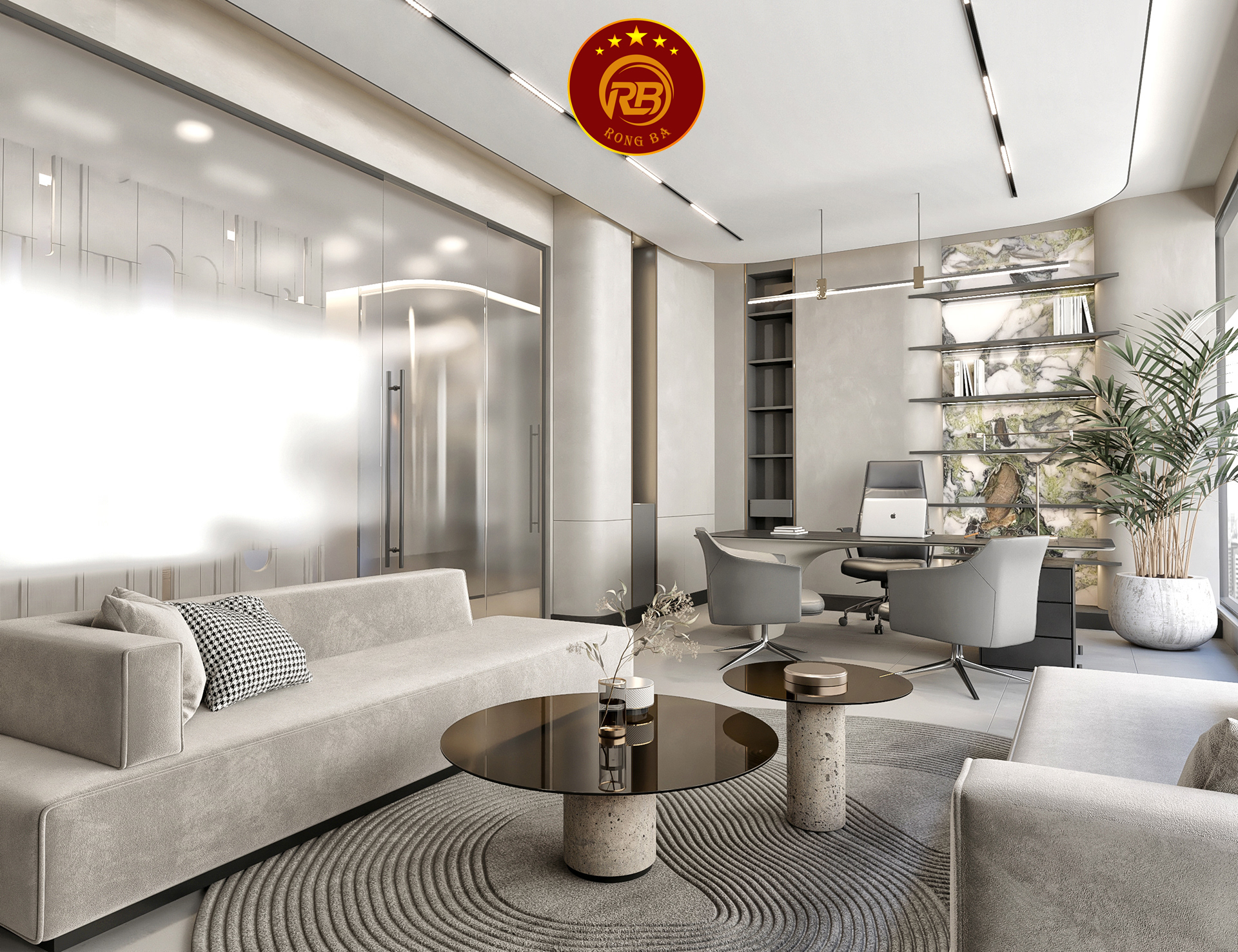 thiết kế nội thất văn phòng nhỏ 8