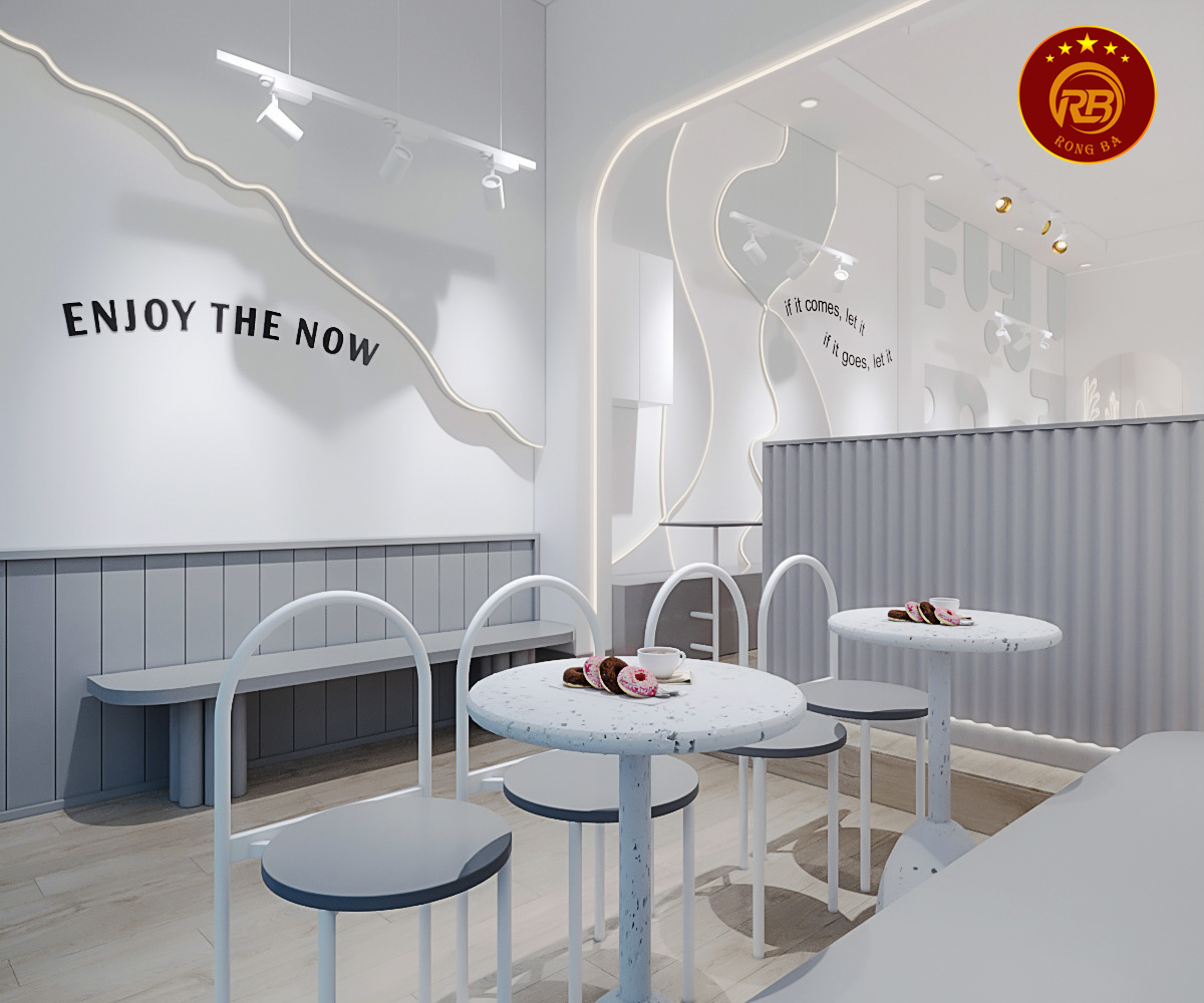 Mẫu thiết kế quán cafe 30m2 thi công trọn gói 10