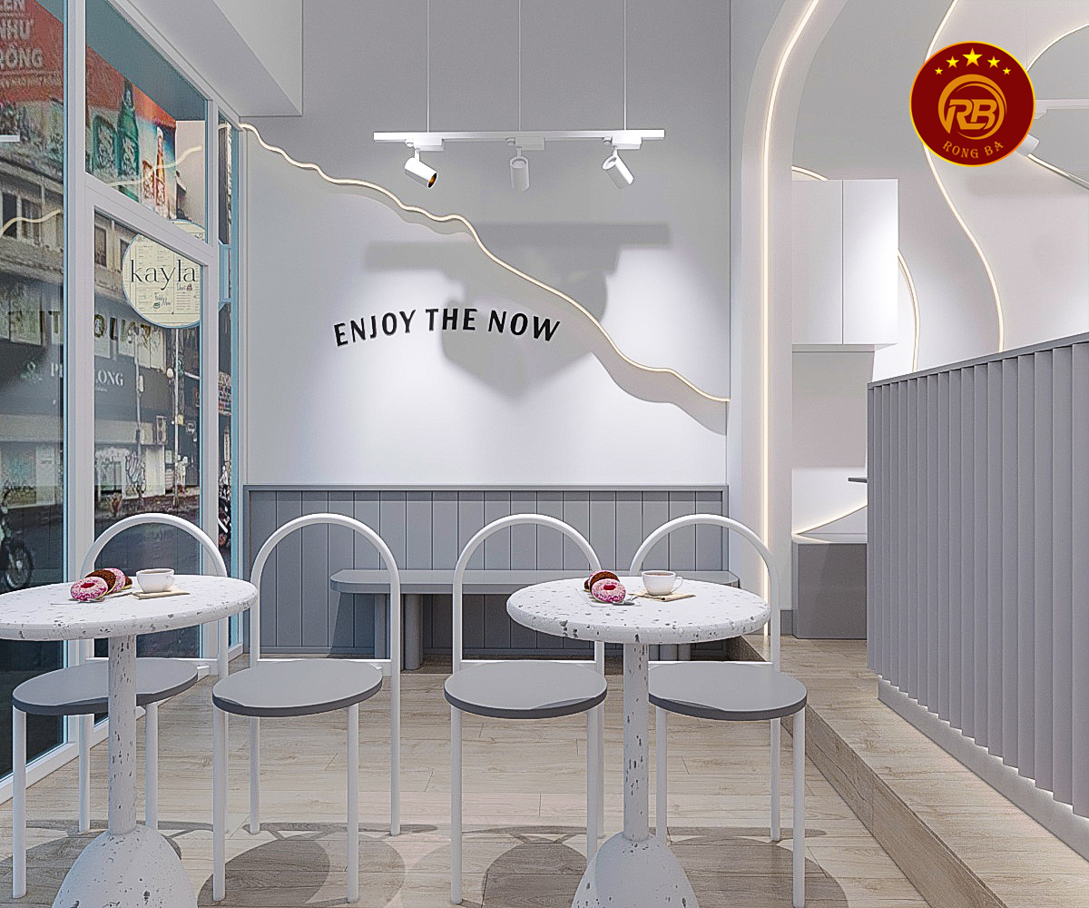 Mẫu thiết kế quán cafe 30m2 thi công trọn gói 11