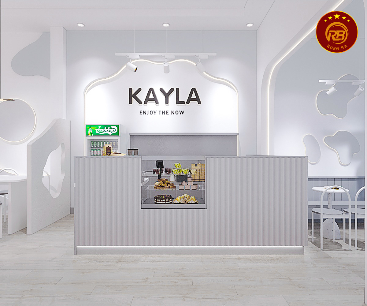 Mẫu thiết kế quán cafe 30m2 thi công trọn gói 7