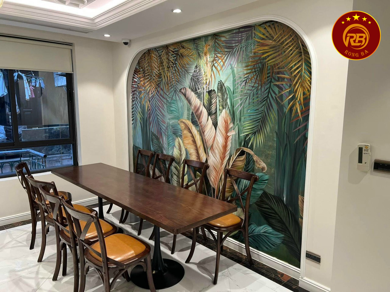 thiết kế quán cafe đẹp với mặt tiền 4m 9
