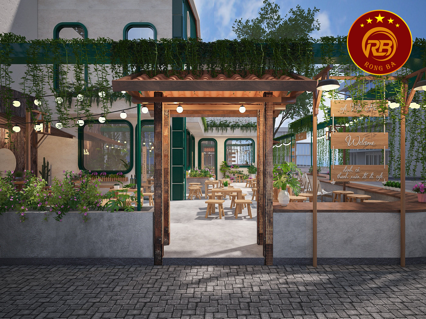 thiết kế quán cafe tại hải phòng 16