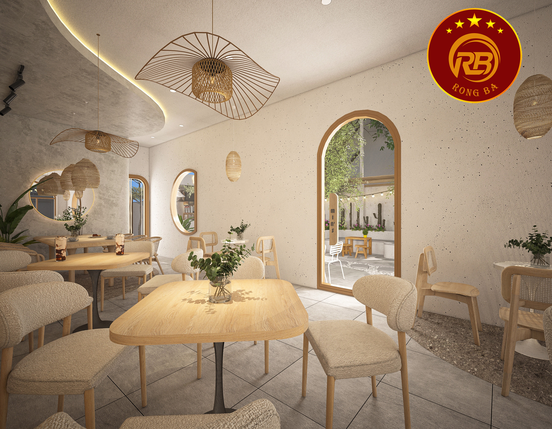 thiết kế quán cafe tại hải phòng 17