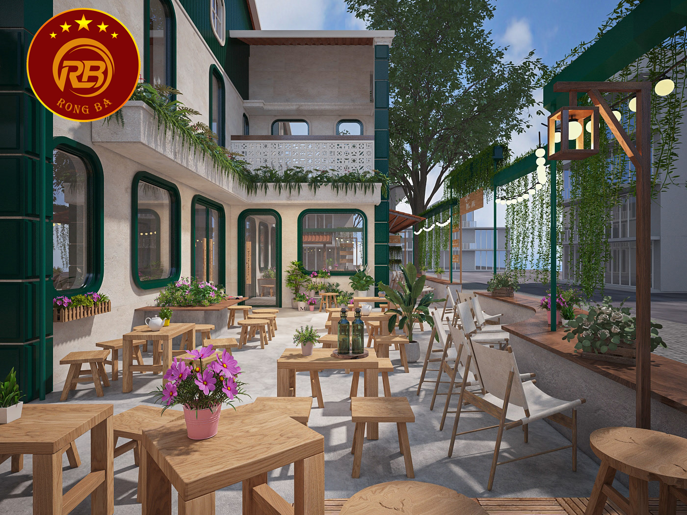 thiết kế quán cafe tại hải phòng 5