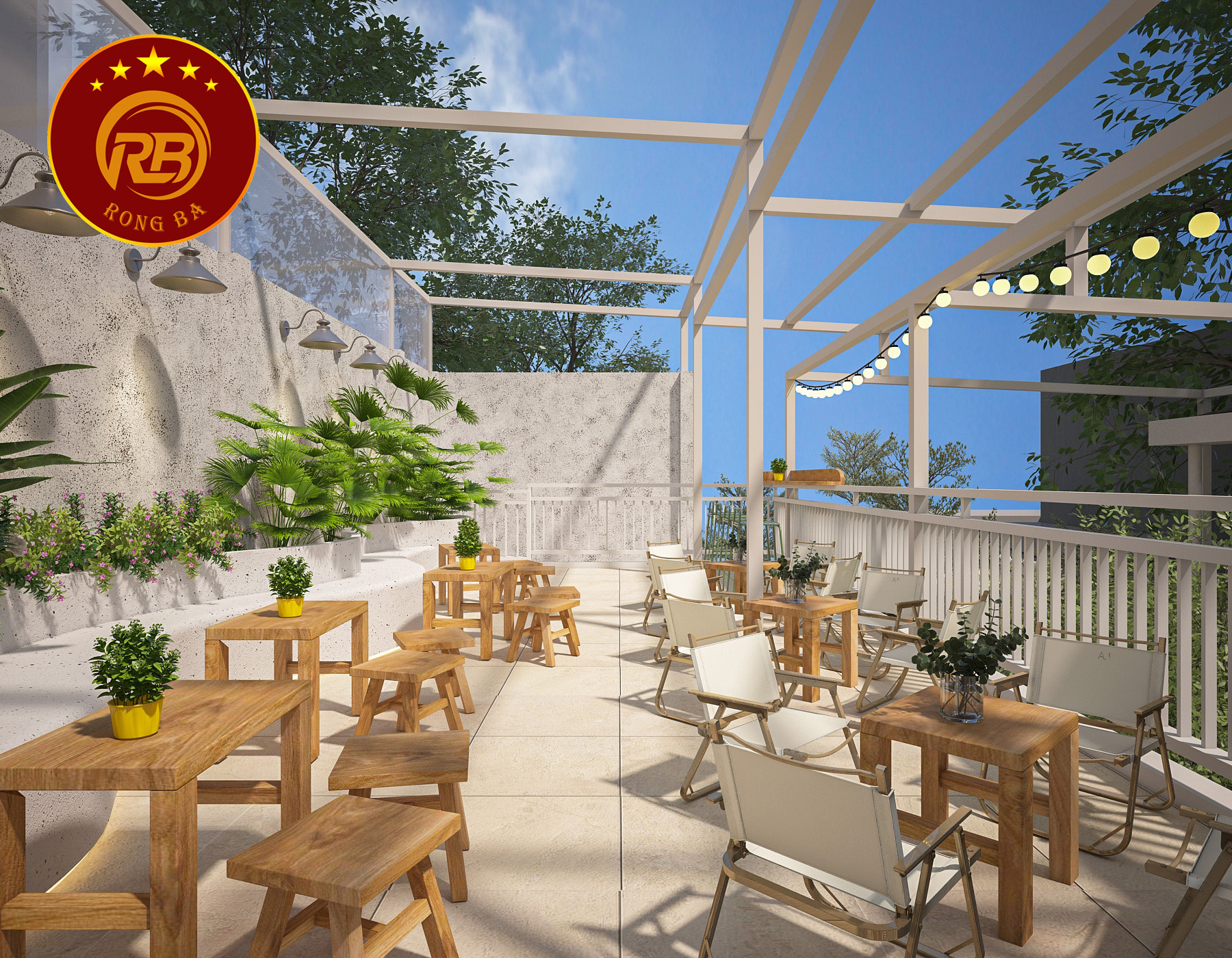 thiết kế quán cafe tại hải phòng 8