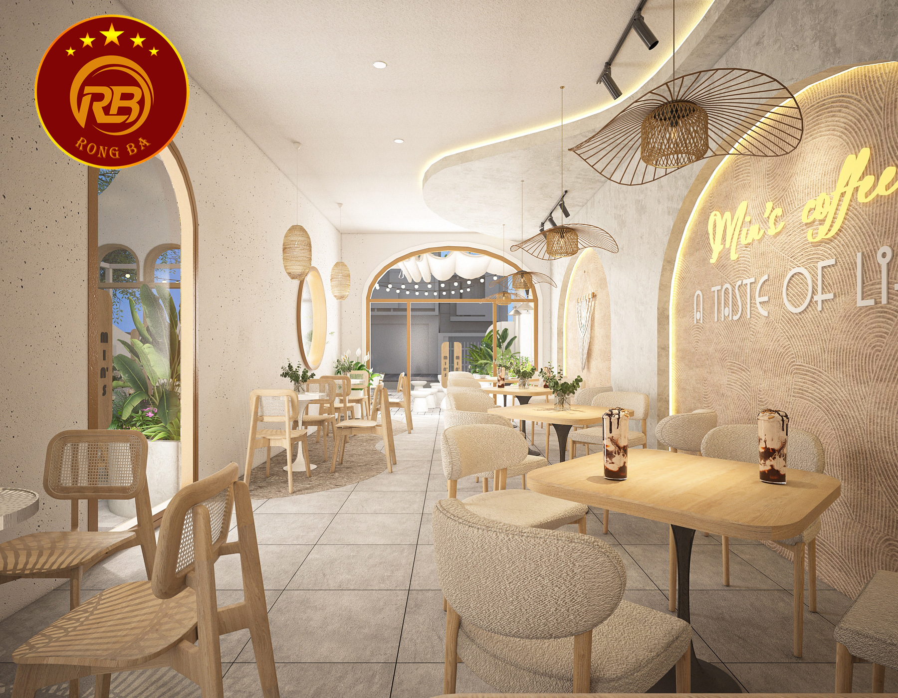 thiết kế quán cafe tại hải phòng