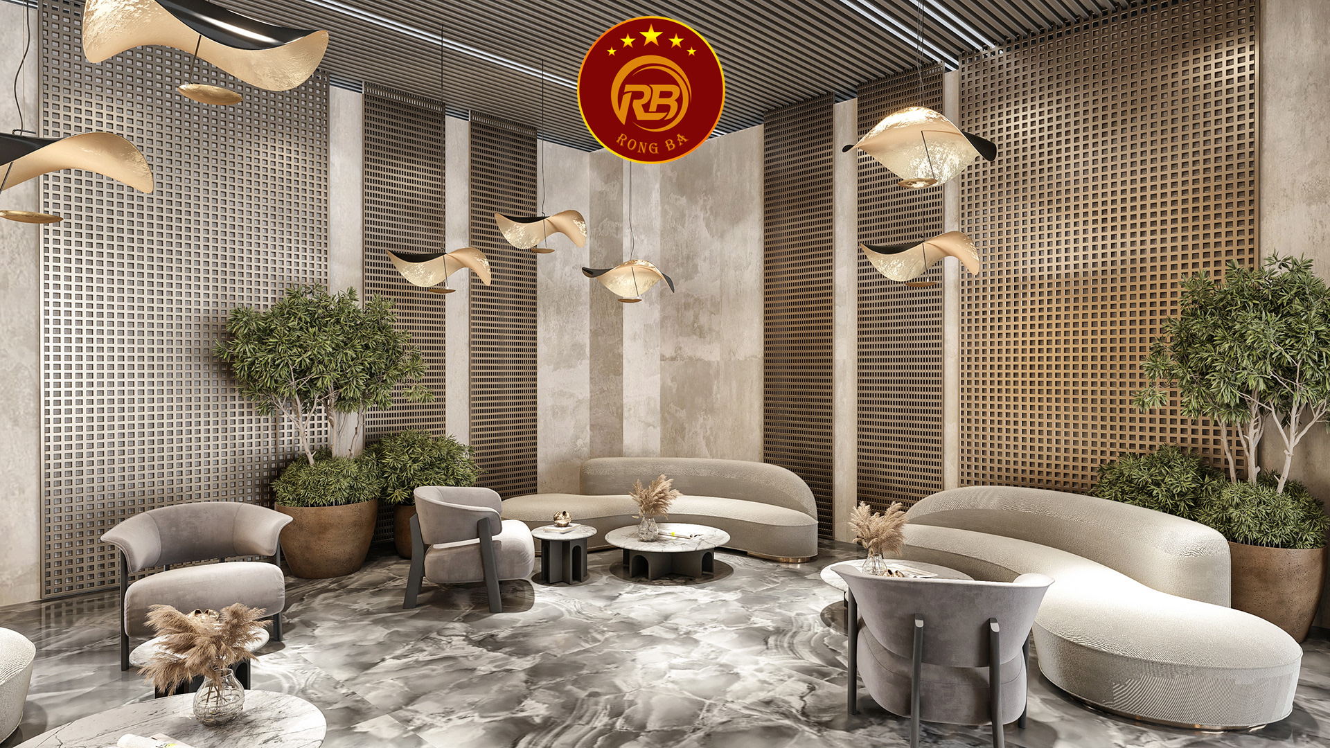 thiết kế văn phòng xanh 2