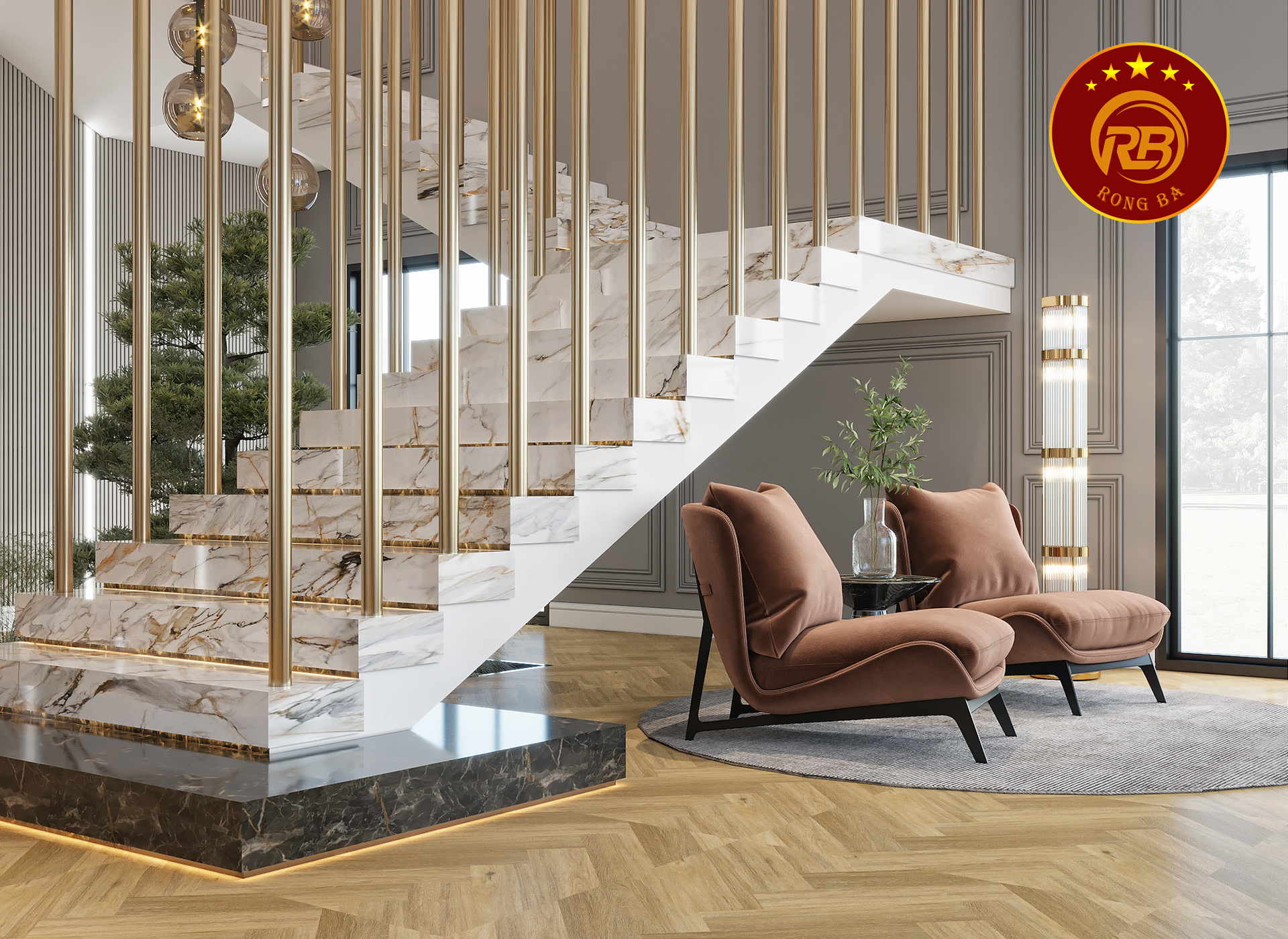 cách tính số bậc cầu thang theo phong thuỷ 4