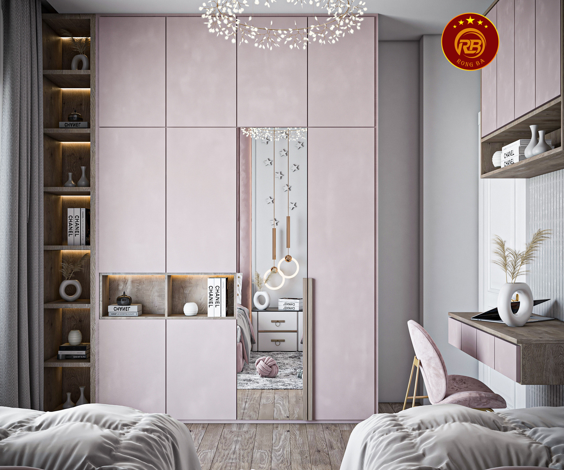 kích thước phòng ngủ tiêu chuẩn 18