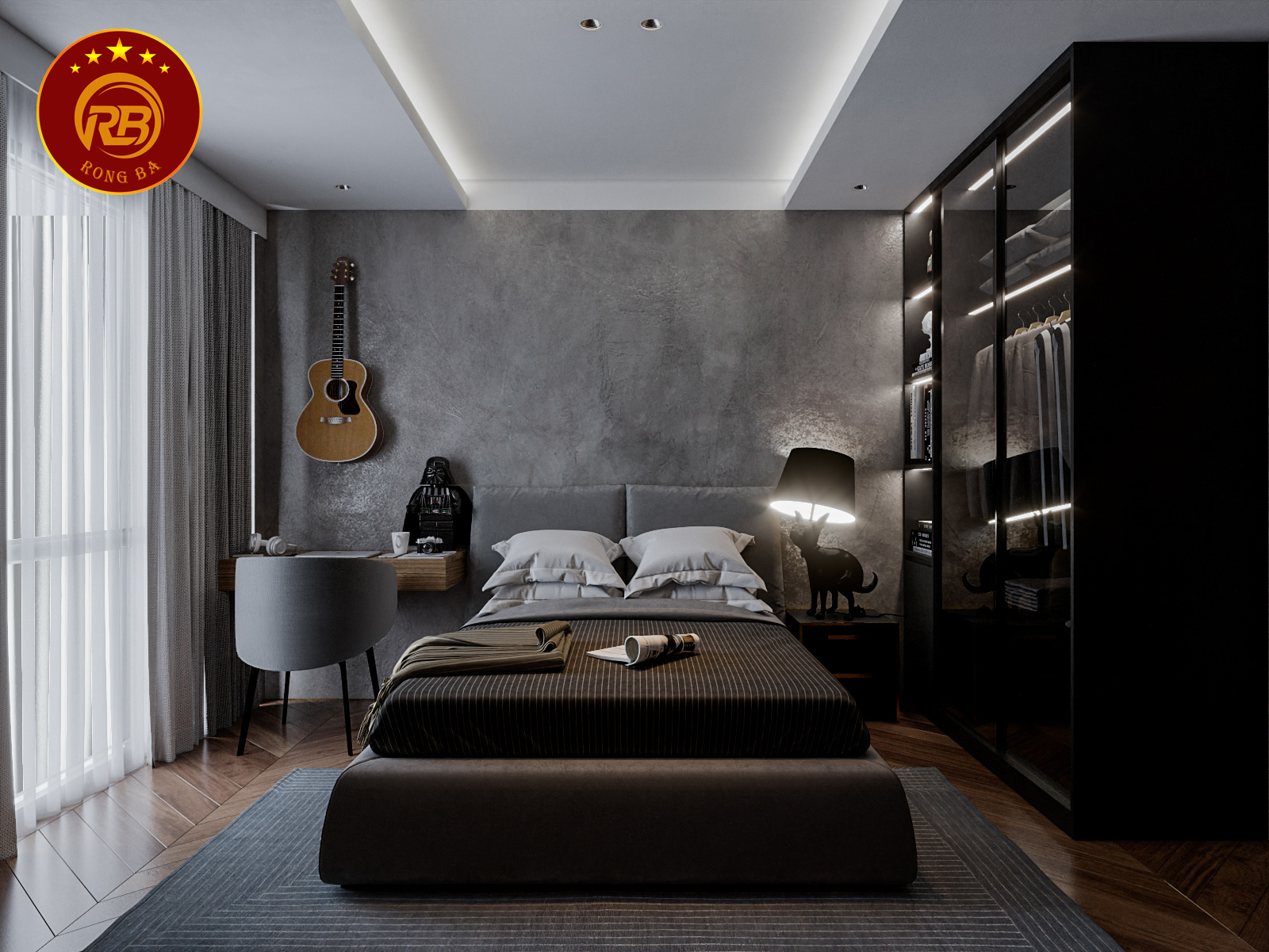 kích thước phòng ngủ tiêu chuẩn 21